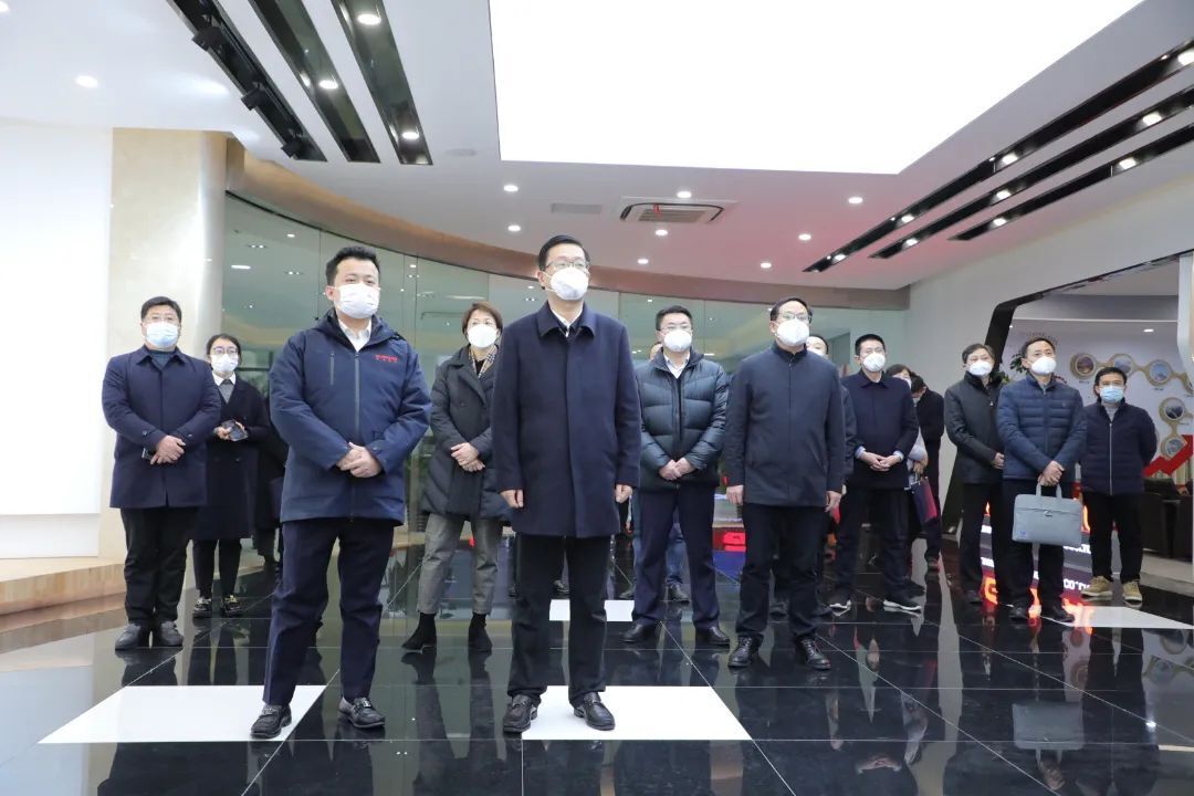 省市場監(jiān)管局局長沈海斌一行來國茂走訪調(diào)研 省市場監(jiān)管局局長沈海斌一行來國茂走訪調(diào)研